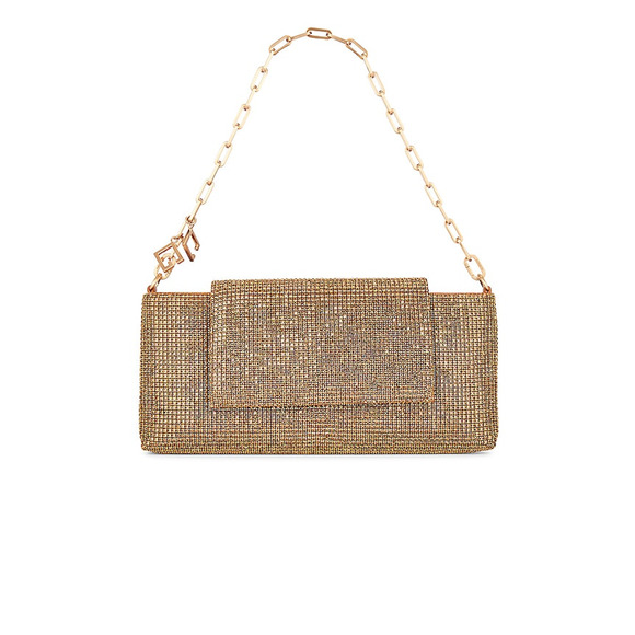 Cult Gaia 'Mirai' Gold Shoulder Bag
